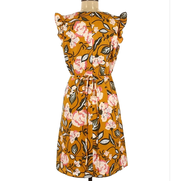 🚫🚫 SOLD🚫🚫 LOFT casual floral dress - Picture 3 of 9